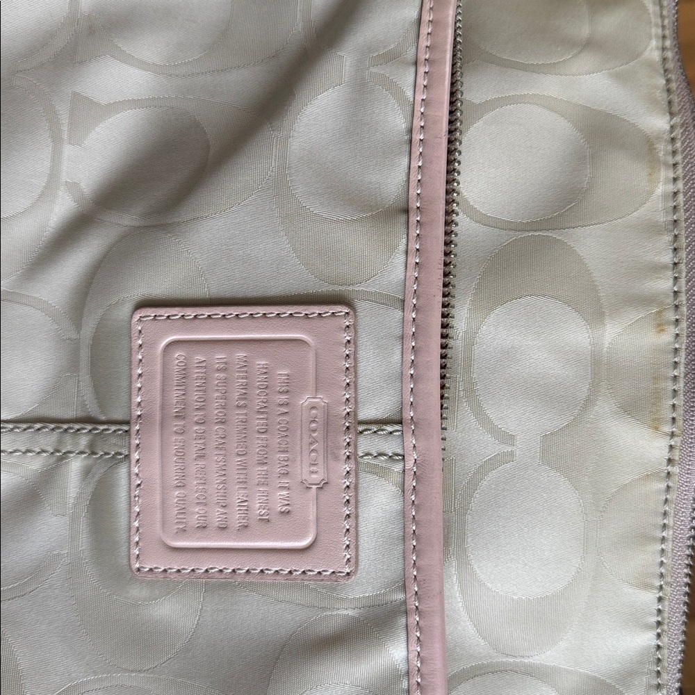 Coach Legacy Weekend Signature Nylon Hippie bag - Picture 12 of 14